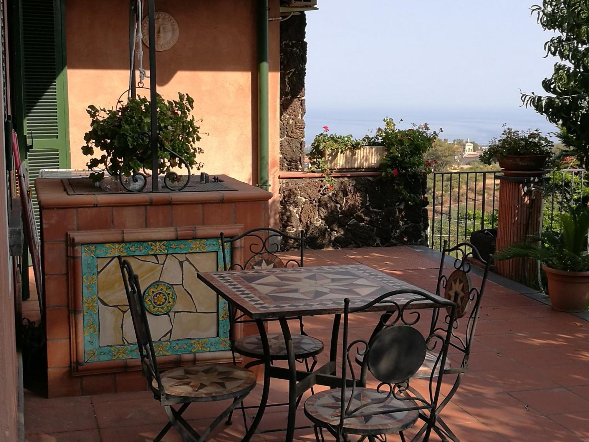 B&B Villa Dagala Santa Venerina Kültér fotó